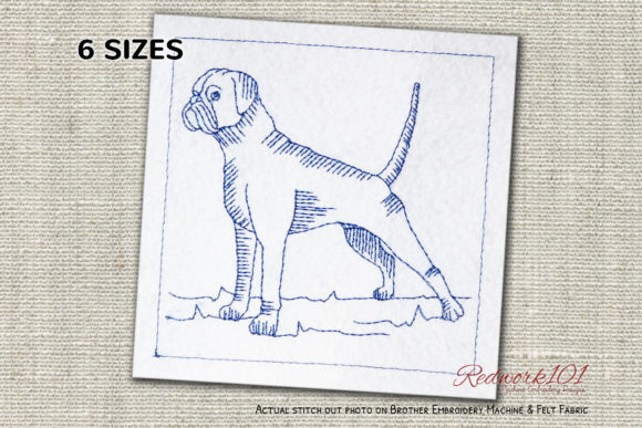 Boxer Dog Bluework: A Designer’s Review for Craft Fairs