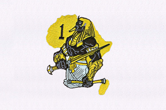 Egyptian Warrior: A Bold Holiday Embroidery Review