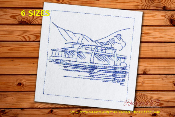 Houseboat Redwork: A Designer’s Review for Commercial Use