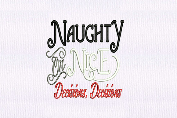 Naughty Nice Decision: A Designer’s Review