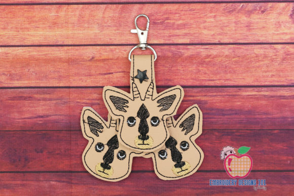 Reviewing the Duiker Head ITH Key Fob Pattern