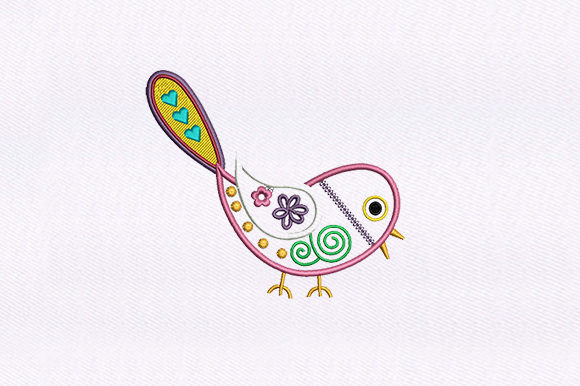 Reviewing the Precious Pink Bird Design